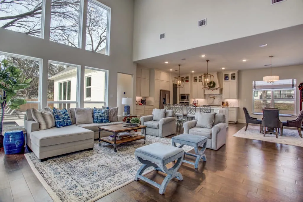 Acreage Home great room