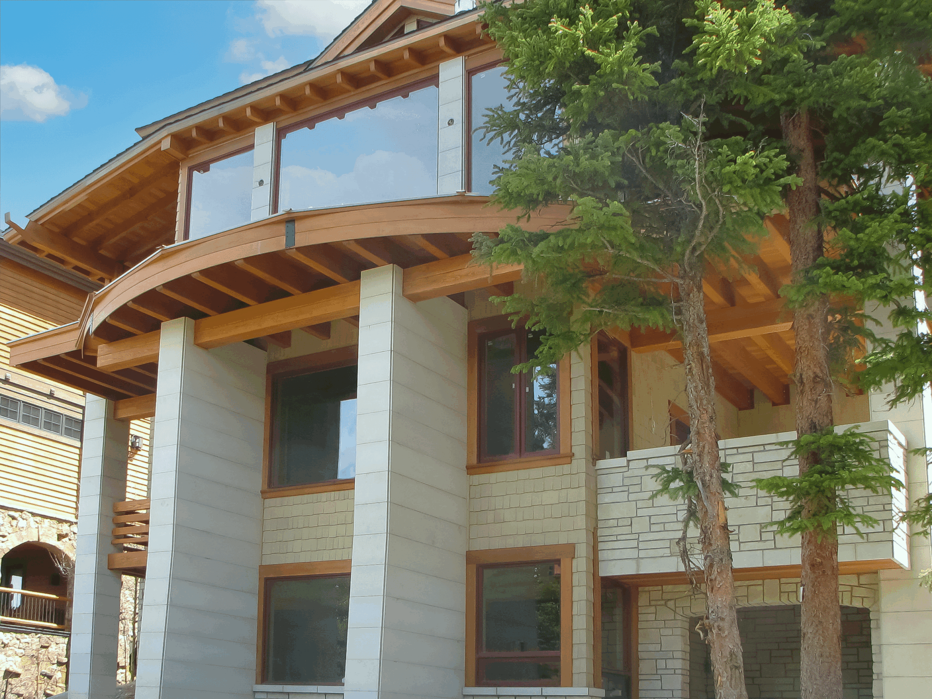 Custom home with finished basement in Parker County, Texas